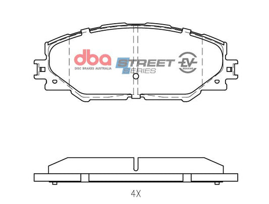 DBA DB1801SSEV - Toyota  Corolla Hybrid 2016 On / Prius V Hybrid 2012 On / Harrier 2014 On / Mirai 2016 On F