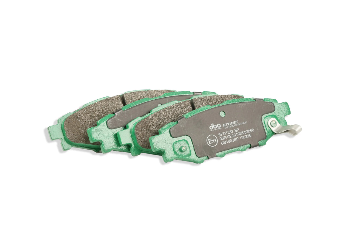 DBA DBA2659S-10-1803SP - Brake Kit - Street Series T2 Slotted & Street Performance Brake Pads (2x DBA2659S-10 + DB1803SP)