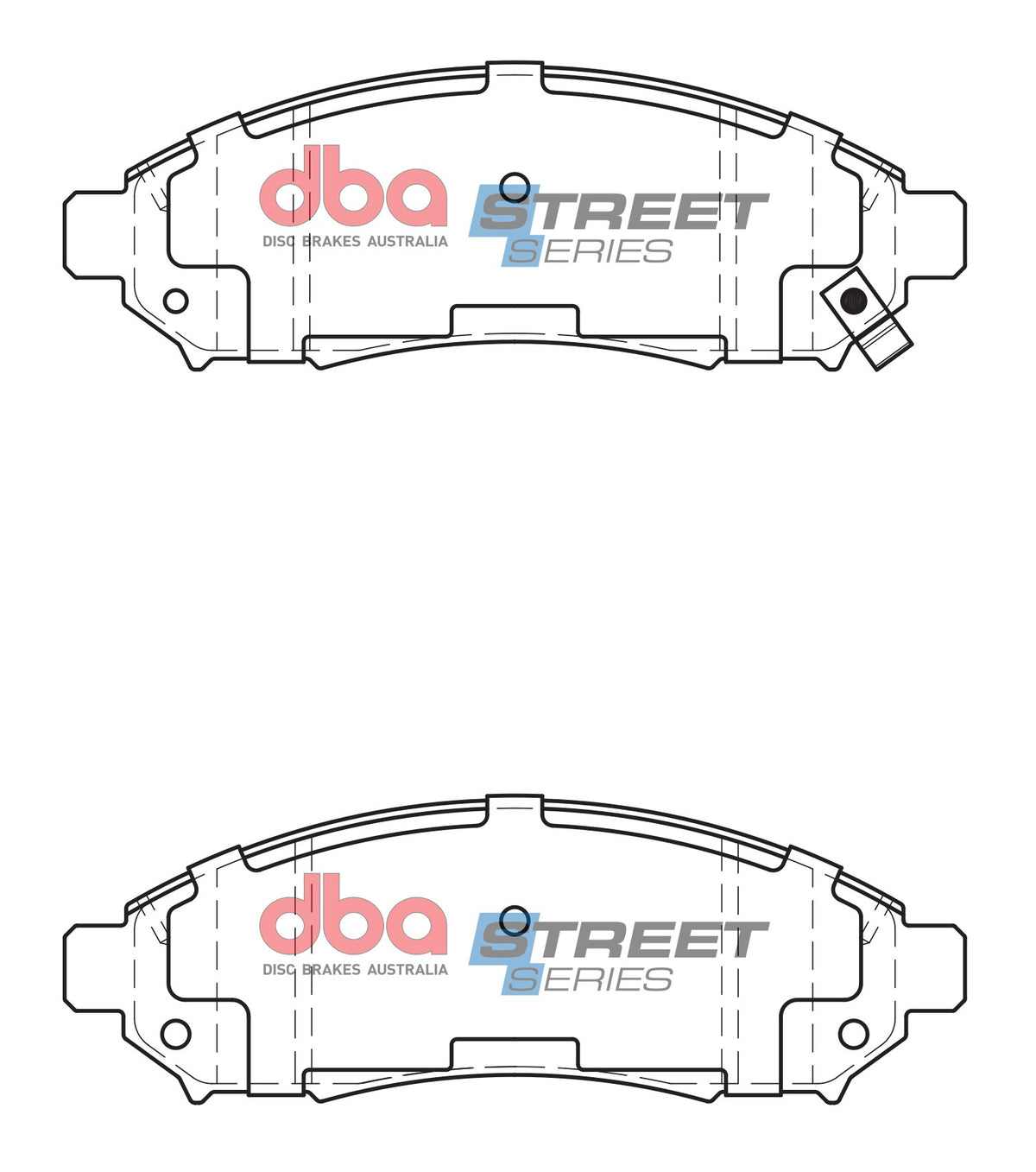 DBA DB1835SS - Brake Pads Street Series Ceramic | Front Axle