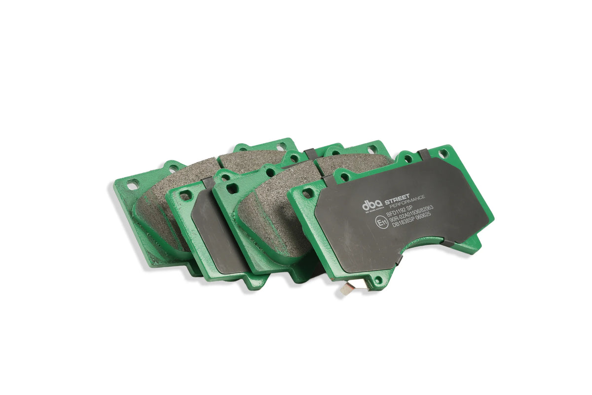 DBA DBA2722S-1838SP - Brake Kit - Street Series T2 Slotted & Street Performance Brake Pads (2x DBA2722S + DB1838SP)