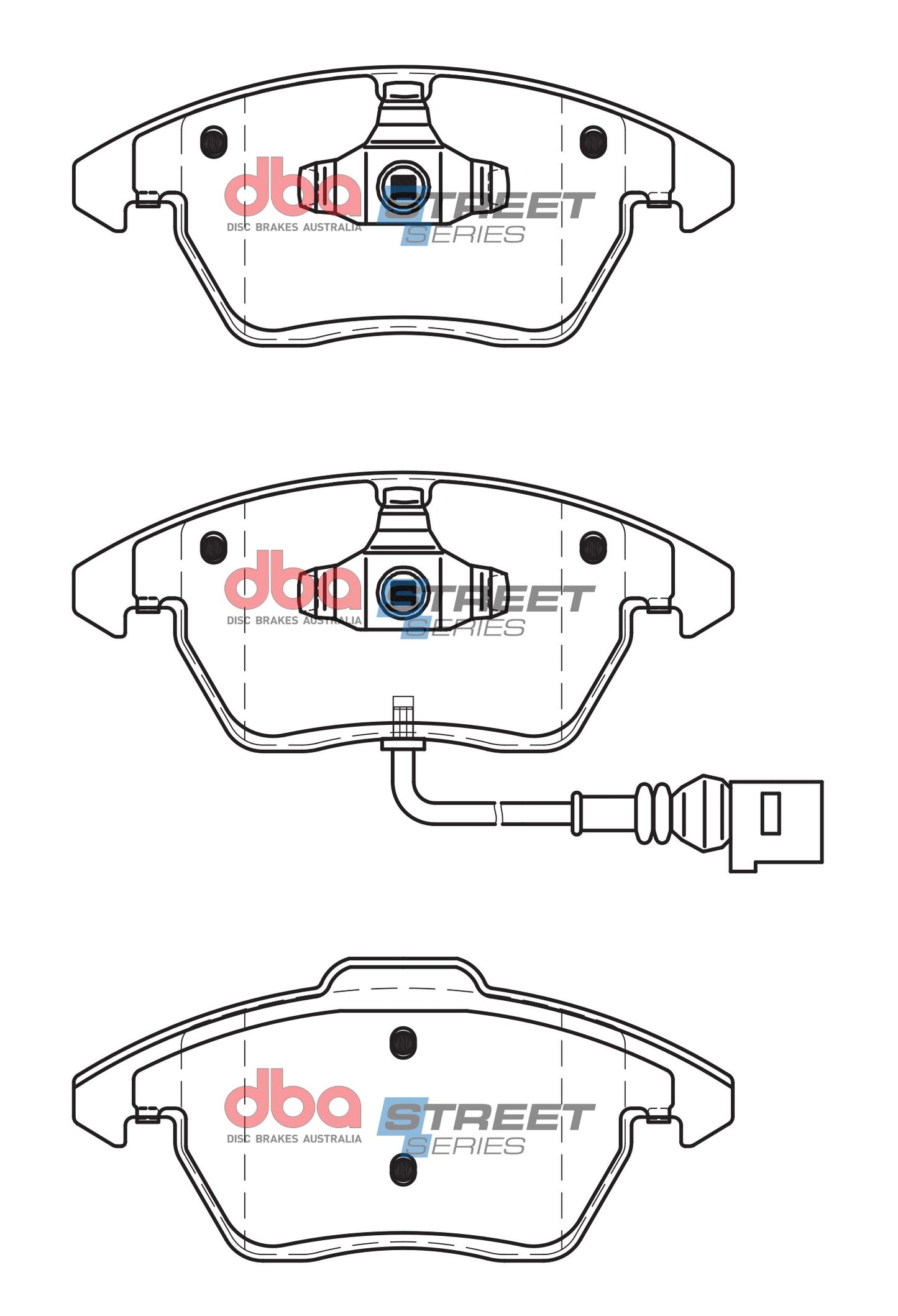 DBA DB1849SS - Brake Pads Street Series Ceramic | Front Axle