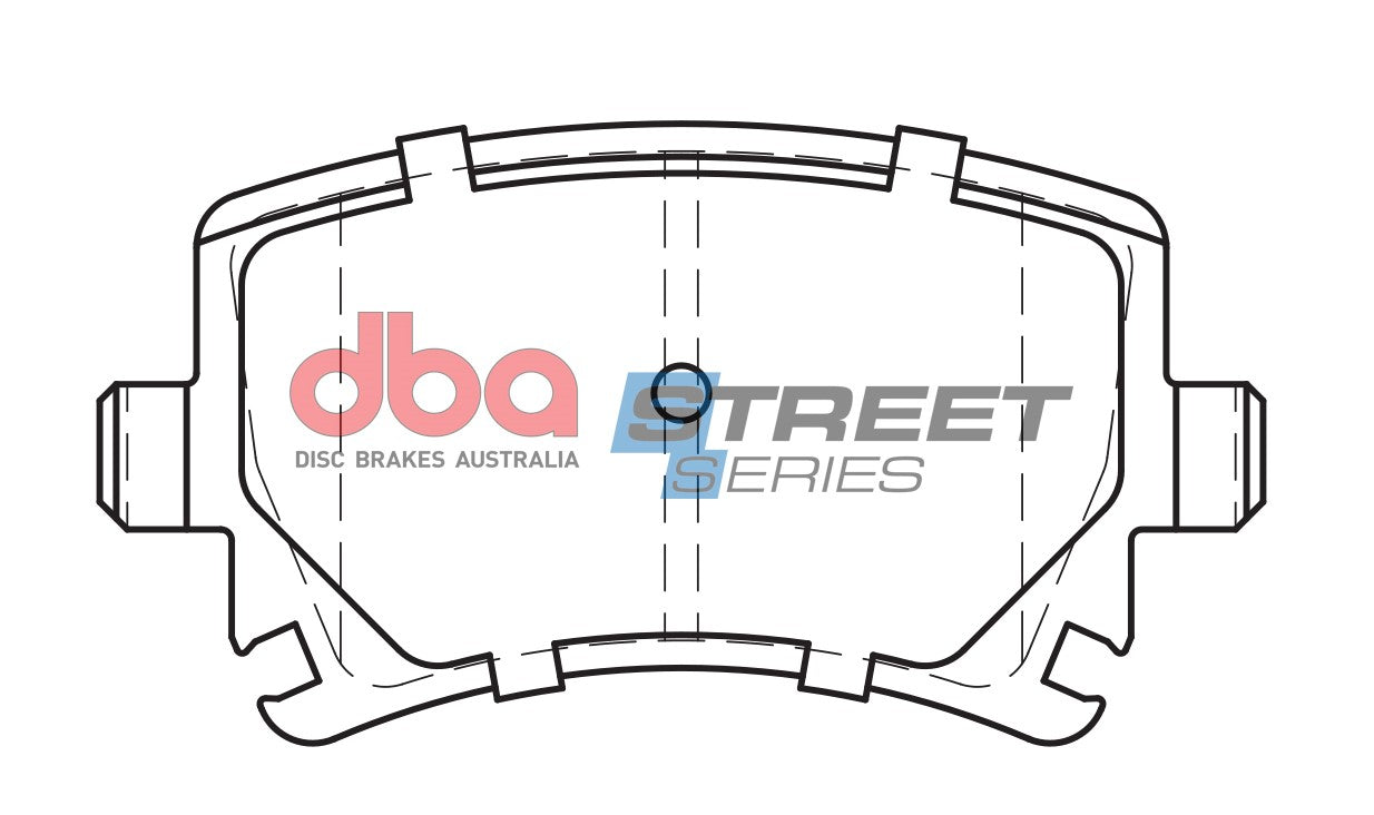 DBA DB1865SS - Brake Pads Street Series Ceramic | Rear Axle
