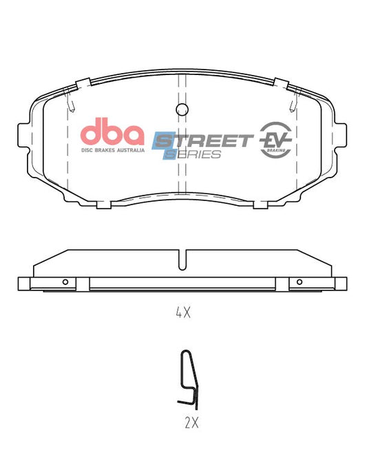 DBA DB1916SSEV - Mitsubishi Outlander ZL Phev Hybrid 2014 - 2019 F