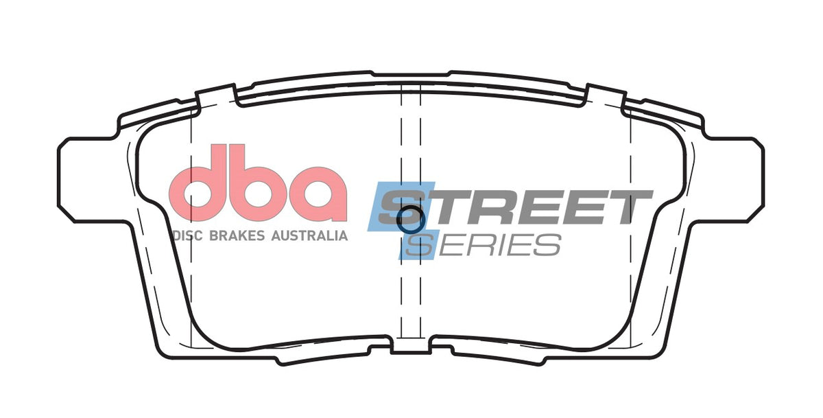 DBA DB1917SS - Brake Pads Street Series Ceramic | Rear Axle