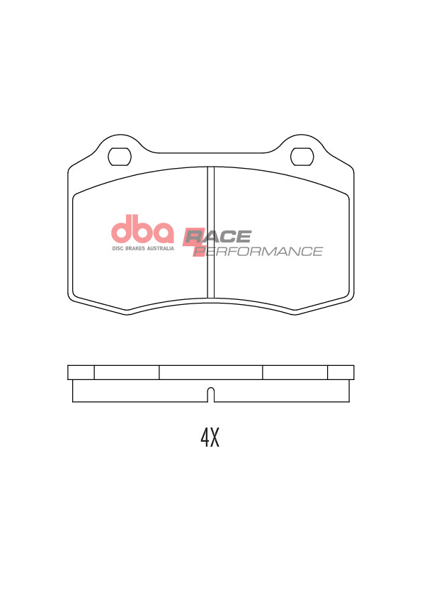 DBA DB1936RP - Brake Pads Race Performance