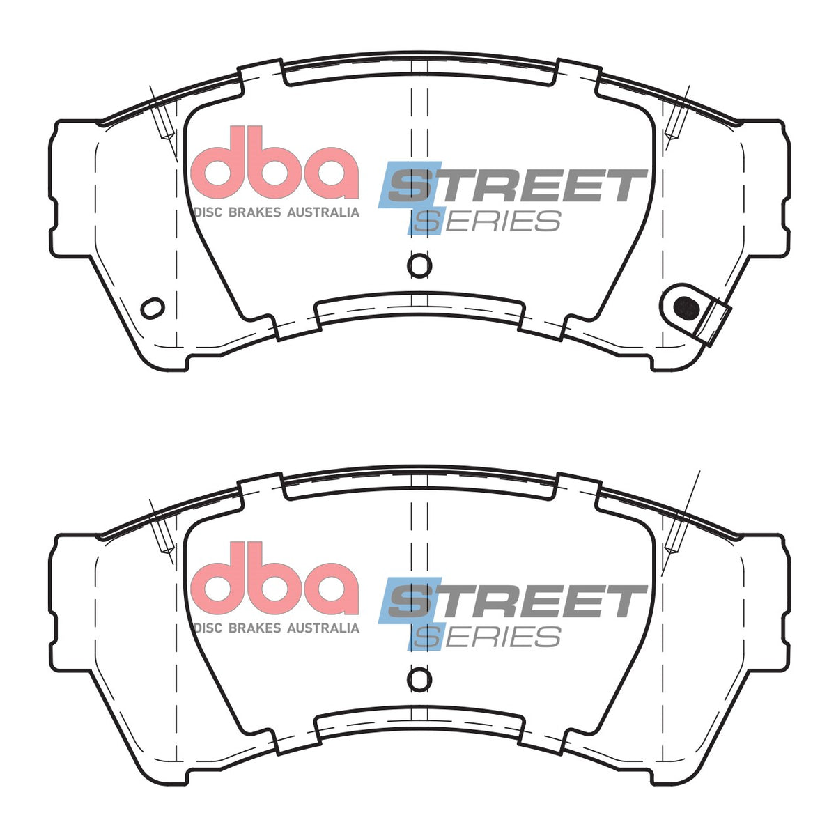 DBA DB1942SS - Brake Pads Street Series Ceramic | Front Axle