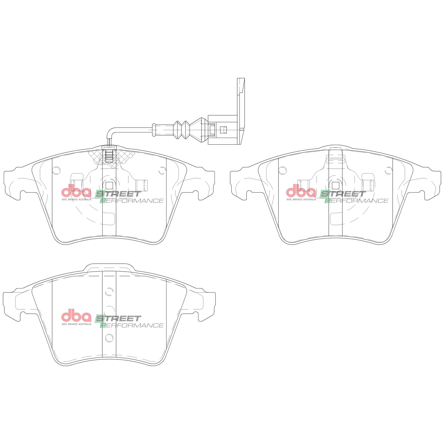 DBA DB1947SP - Brake Pads Street Performance | Front Axle