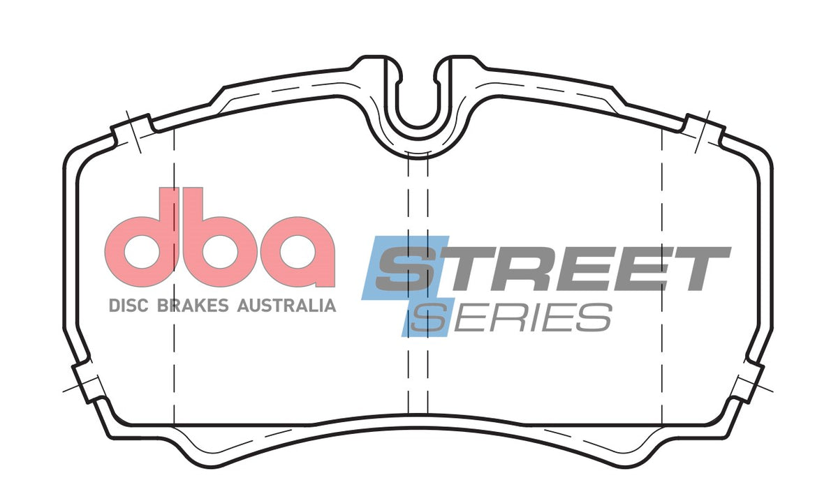 DBA DB1955SS - Brake Pads Street Series Semi-metallic | Rear Axle
