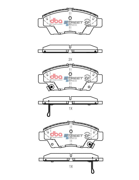 DBA DB1991SSEV - Honda Civic Hybrid 2006 On Fit Hybrid / Insight Hybrid  / CRZ Hybrid 2010 on / Jazz Hybrid 2013 On F]
