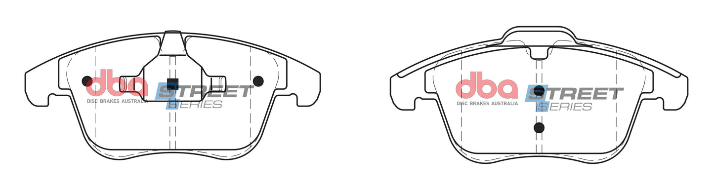 DBA DB1998SS - Brake Pads Street Series Ceramic | Front Axle