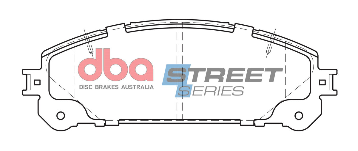 DBA DB2004SS - Brake Pads Street Series Ceramic | Front Axle