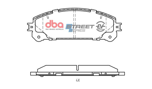 DBA DB2004SSEV - Lexus Hybrid RX450H & HI / NX300h  2009 On F