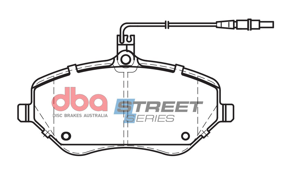 DBA DB2024SS - Brake Pads Street Series Ceramic | Front Axle