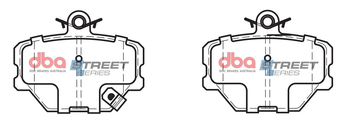 DBA DB2030SS - Brake Pads Street Series Ceramic | Front Axle