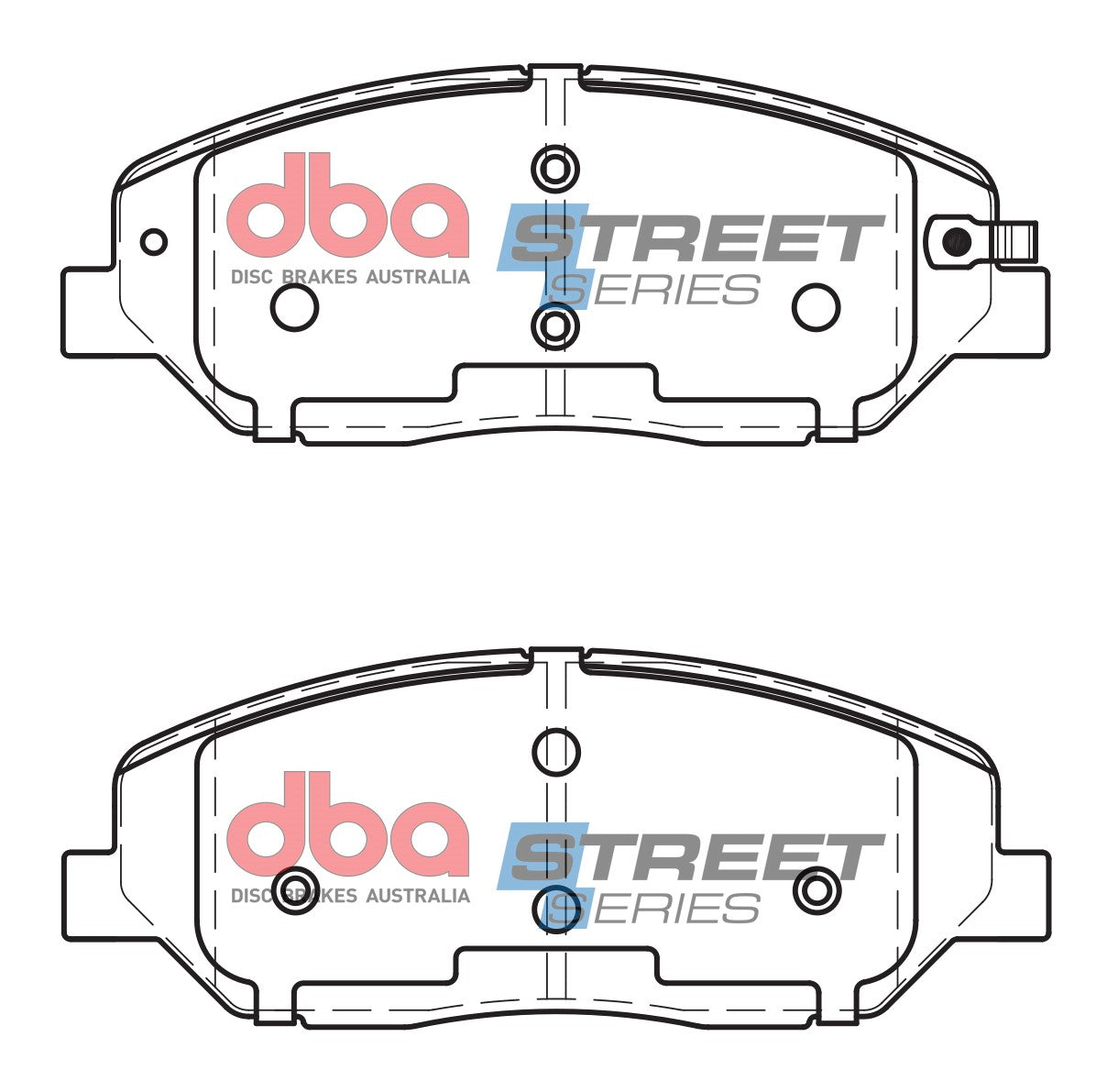DBA DB2034SS - Brake Pads Street Series Ceramic | Front Axle