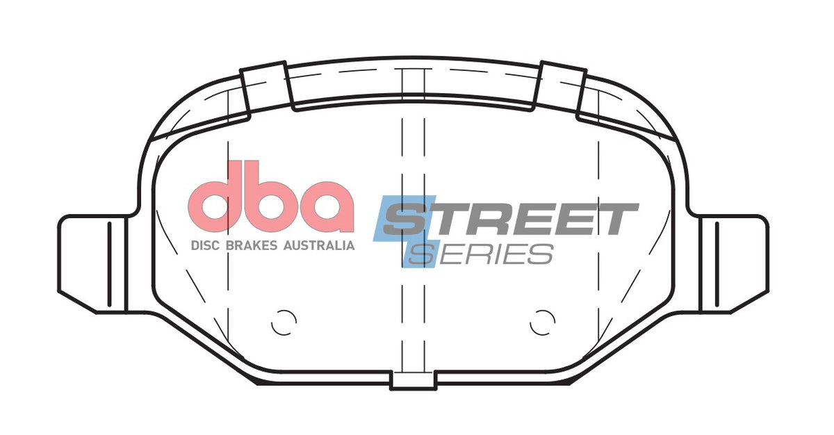 DBA DB2039SS - Brake Pads Street Series Ceramic | Rear Axle