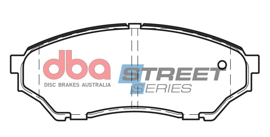 DBA DB2058SS - Brake Pads Street Series Ceramic | Front Axle