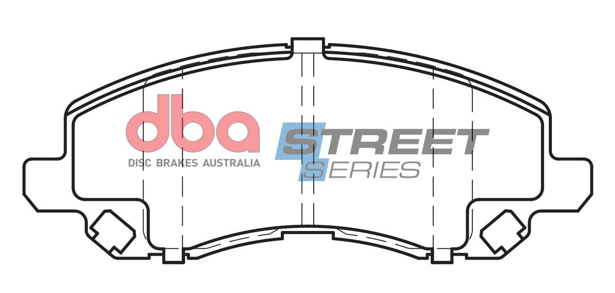 DBA DB2065SS - Brake Pads Street Series Ceramic | Front Axle