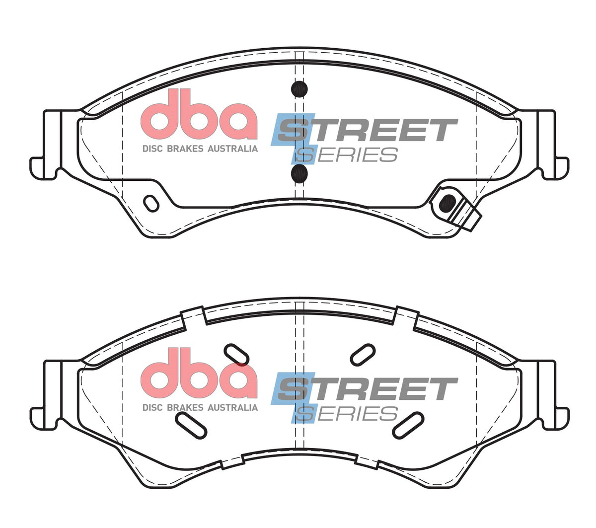 DBA DB2074SS - Brake Pads Street Series Semi-metallic | Front Axle