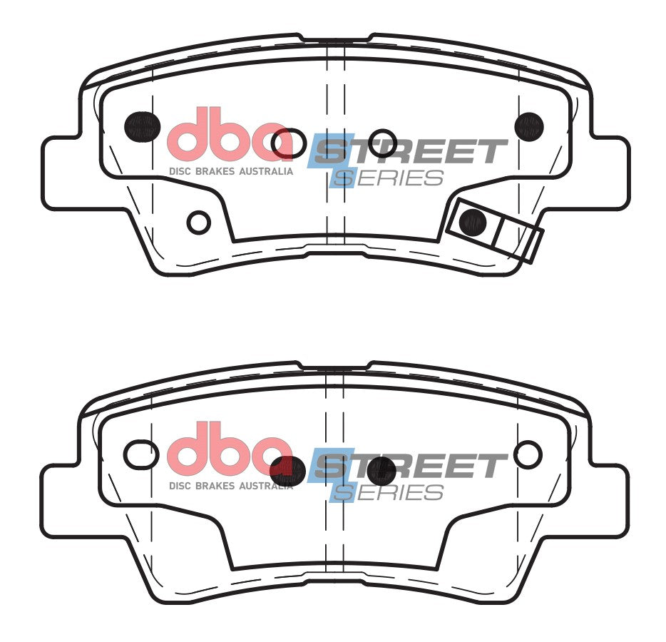DBA DB2088SS - Brake Pads Street Series Ceramic