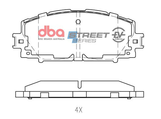 DBA DB2159SSEV - Toyota Aqua Hybrid 2011 On / Corolla Hybrid 2019 On / Vitz Hybrid 2017 On / Lexus F