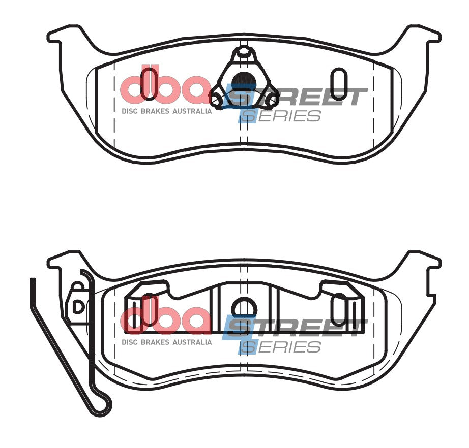 DBA DB2163SS - Brake Pads Street Series Ceramic