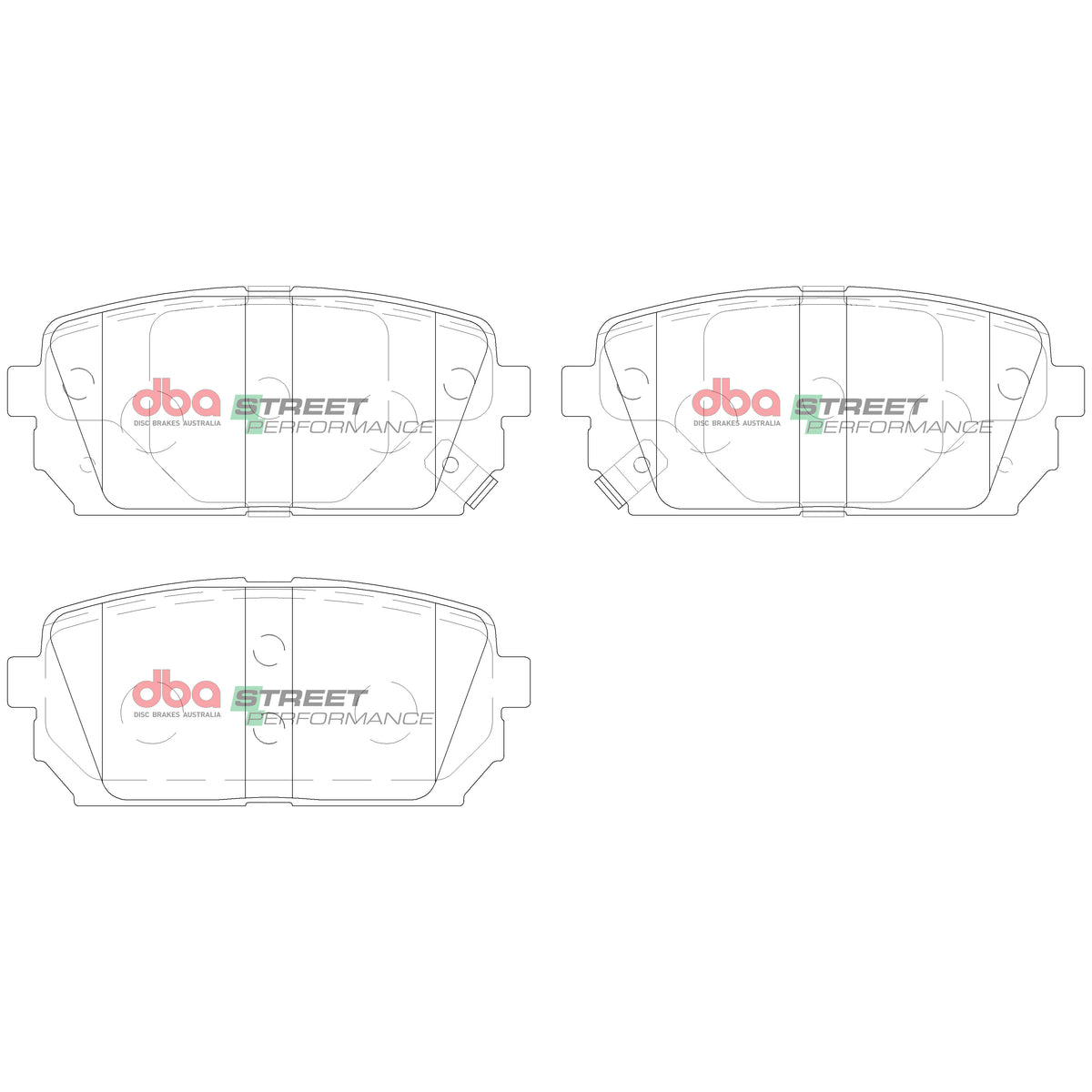 DBA DB2175SP - Brake Pads Street Performance