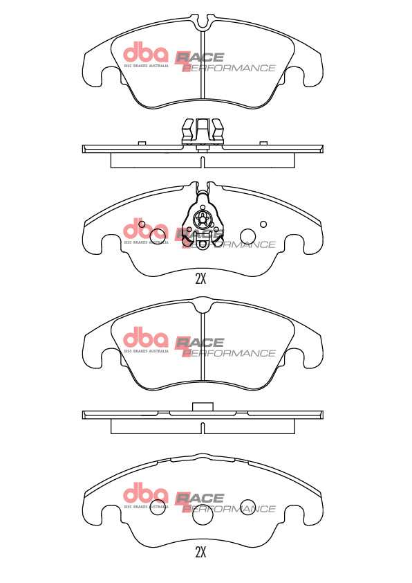 DBA DB2186RP - Brake Pads Race Performance
