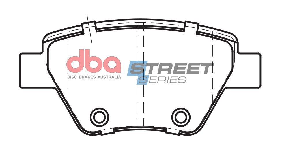 DBA DB2211SS - Brake Pads Street Series Ceramic | Rear Axle