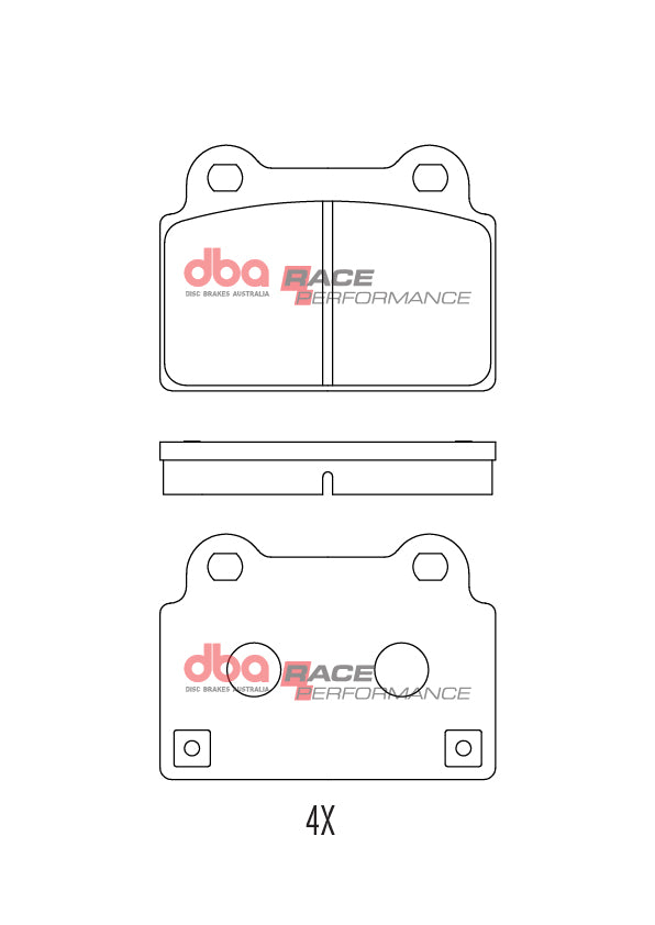 DBA DB2215RP - Brake Pads Race Performance