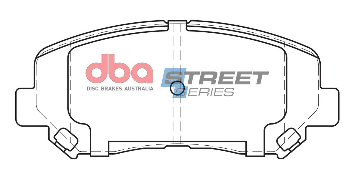 DBA DB2226SS - Brake Pads Street Series Ceramic | Front Axle