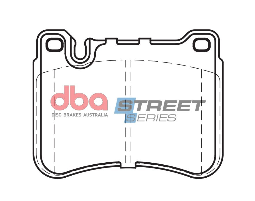 DBA DB2235SS - Brake Pads Street Series Ceramic | Front Axle
