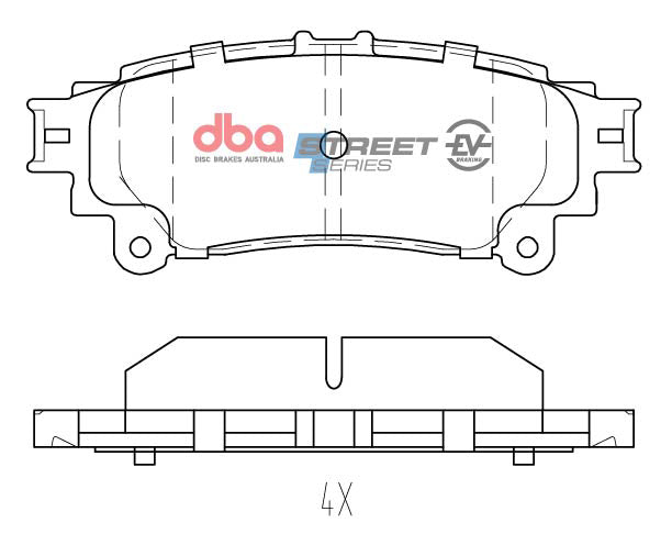 DBA DB2245SSEV - Toyota  Crown / Mirai / Sienta Hybrid 2015 On / Prius A & V Hybrid 2012 On / Lexus Hybrid  2009 On R