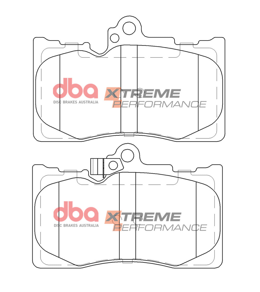 DBA DB2255XP - Brake Pads Xtreme Performance | Front Axle