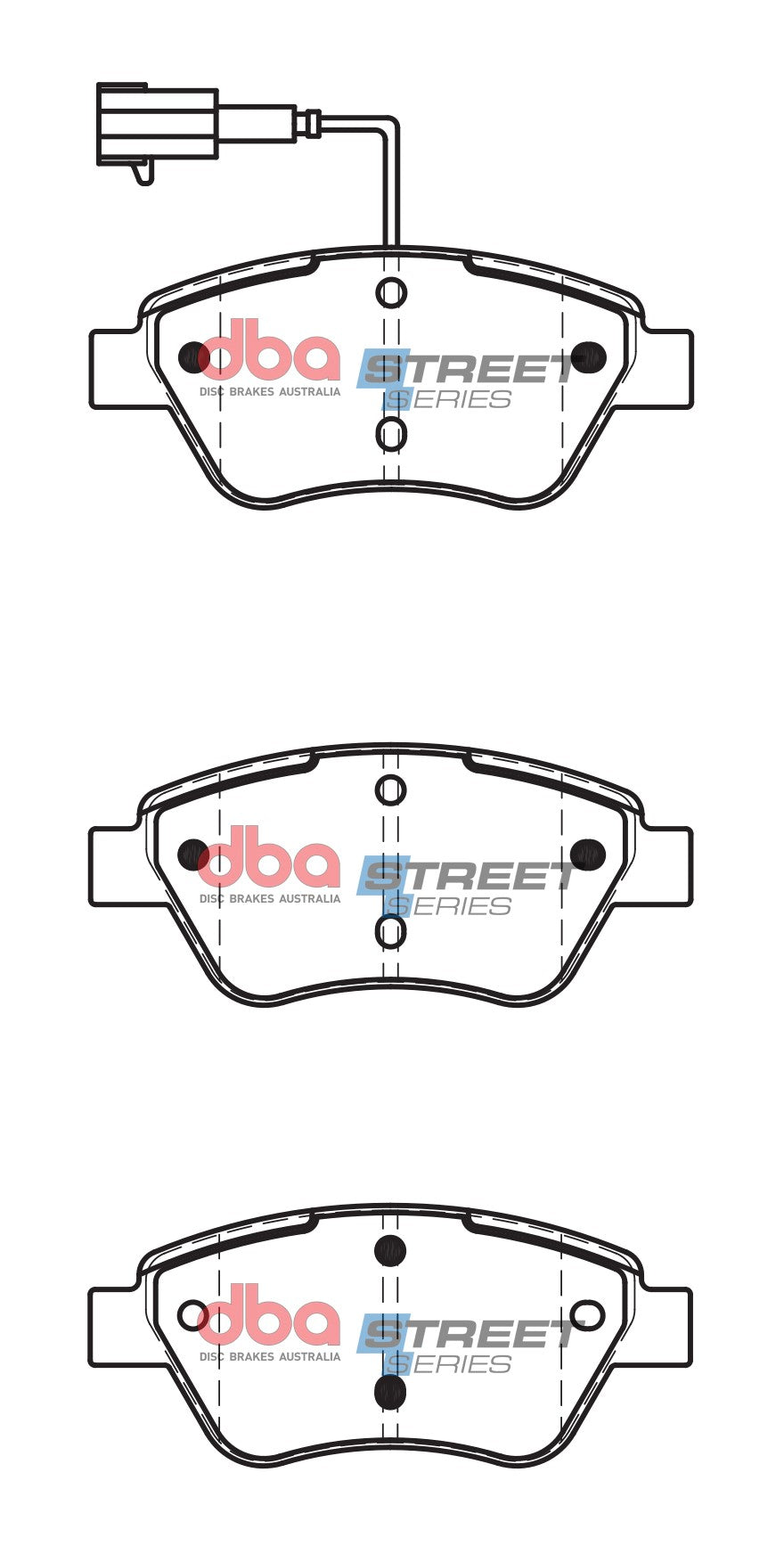 DBA DB2258SS - Brake Pads Street Series Ceramic | Front Axle