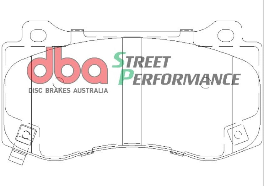 DBA DB2259SP - Brake Pads Street Performance | Front Axle