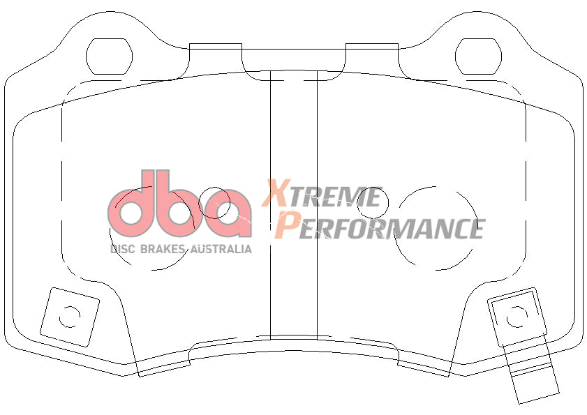 DBA DB2260XP - Brake Pads Xtreme Performance | Rear Axle