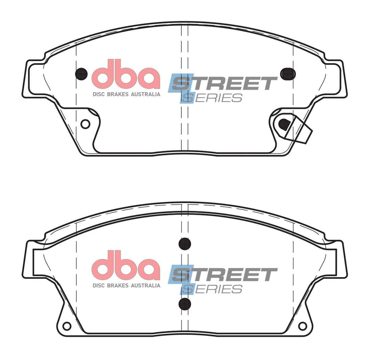 DBA DB2268SS - Brake Pads Street Series Ceramic | Front Axle