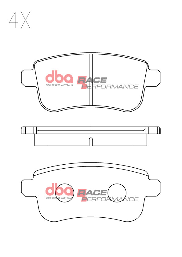 DBA DB2277RP - Brake Pads Race Performance