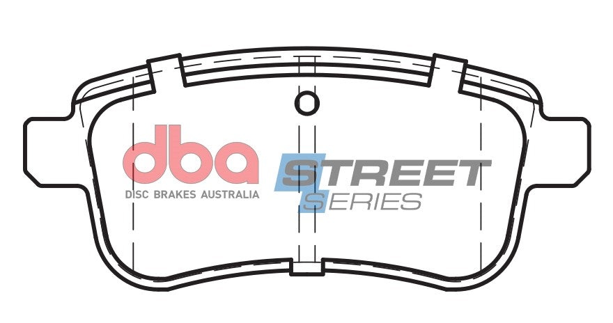 DBA DB2277SS - Brake Pads Street Series Ceramic | Rear Axle