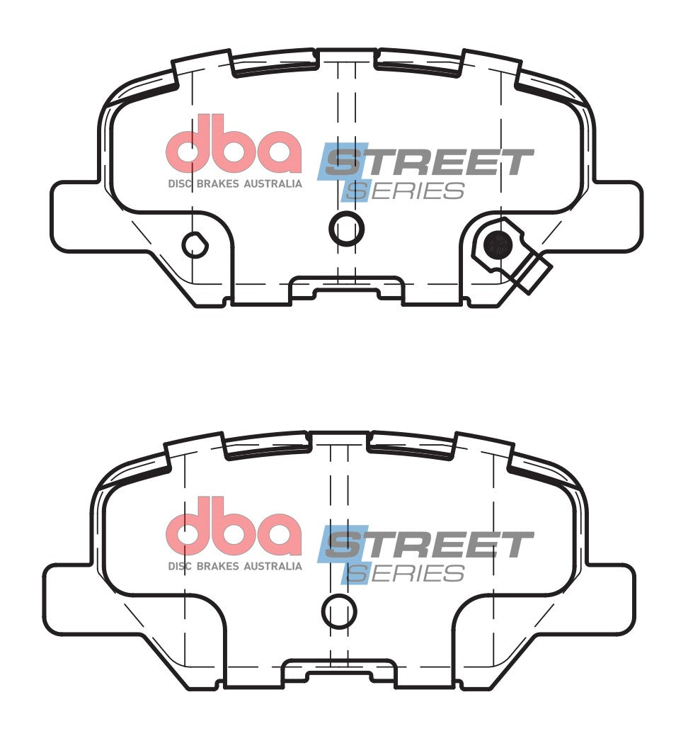 DBA DB2294SS - Brake Pads Street Series Ceramic