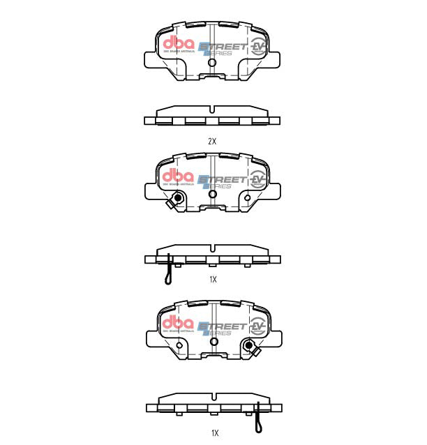 DBA DB2294SSEV - Mitsubishi Outlander ZJ & ZK Phev Hybrid 2014 - 2019 R