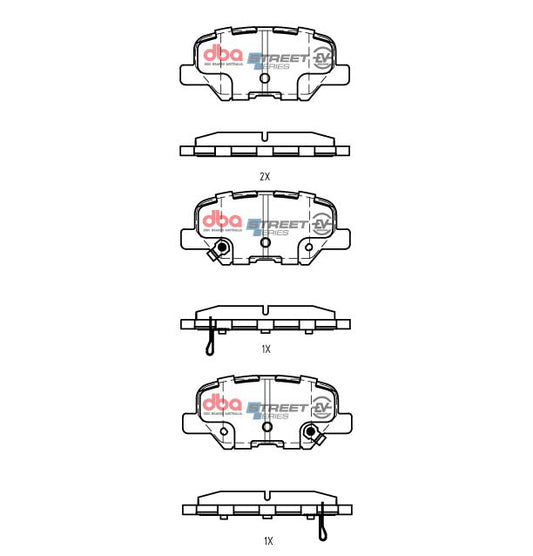 DBA DB2294SSEV - Mitsubishi Outlander ZJ & ZK Phev Hybrid 2014 - 2019 R