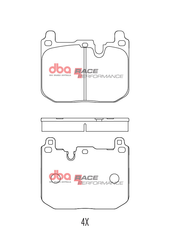 DBA DB2299RP - Brake Pads Race Performance