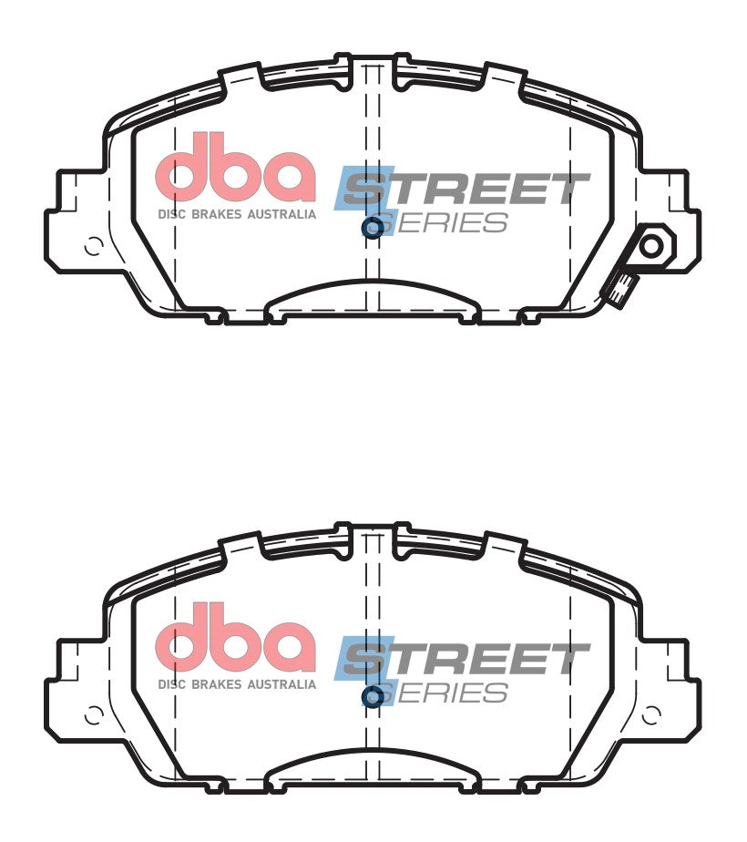DBA DB2304SS - Brake Pads Street Series Ceramic | Front Axle