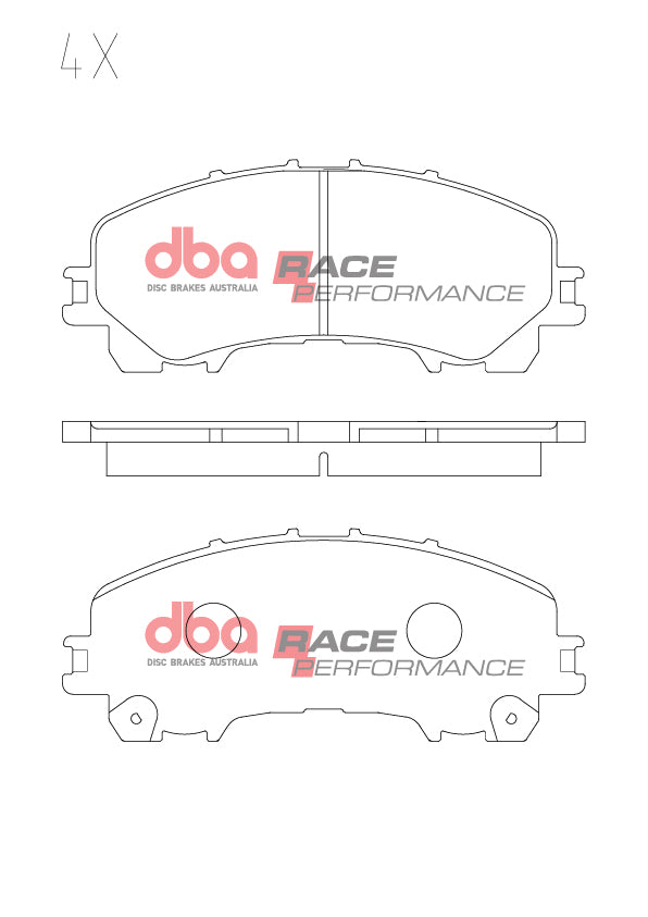 DBA DB2341RP - Brake Pads Race Performance