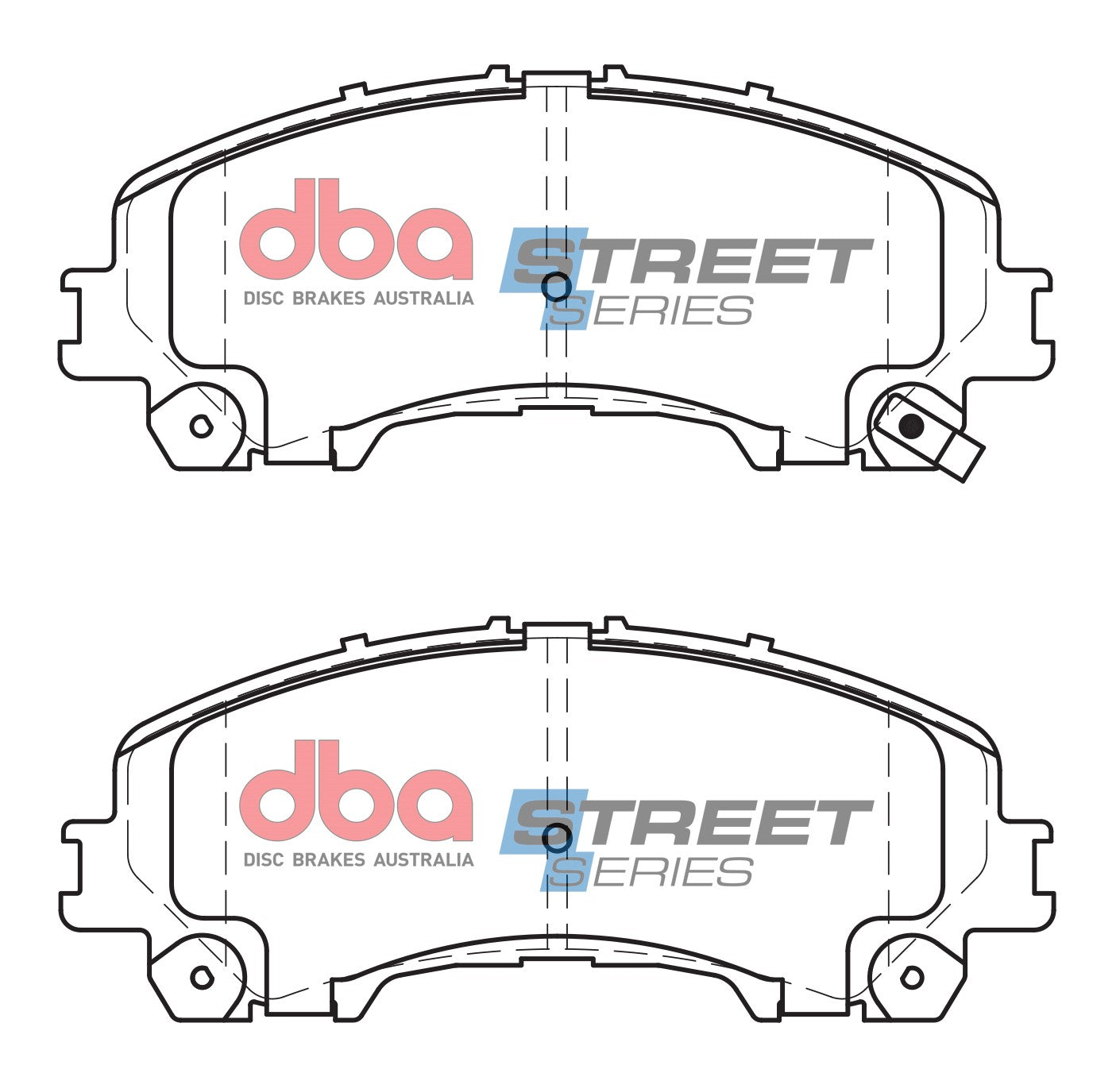 DBA DB2341SS - Brake Pads Street Series Ceramic | Front Axle