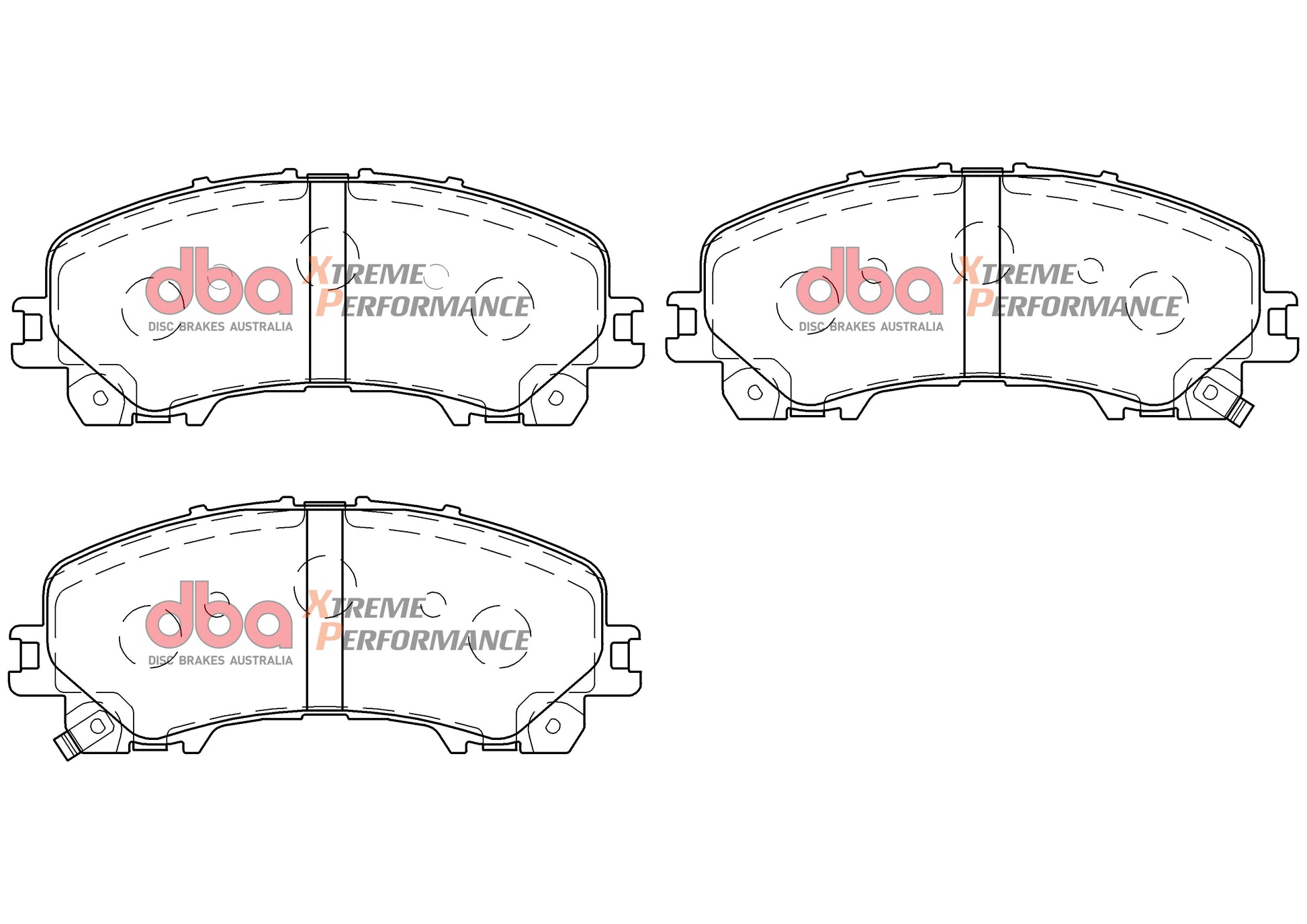 DBA DB2341XP - Brake Pads Xtreme Performance | Front Axle