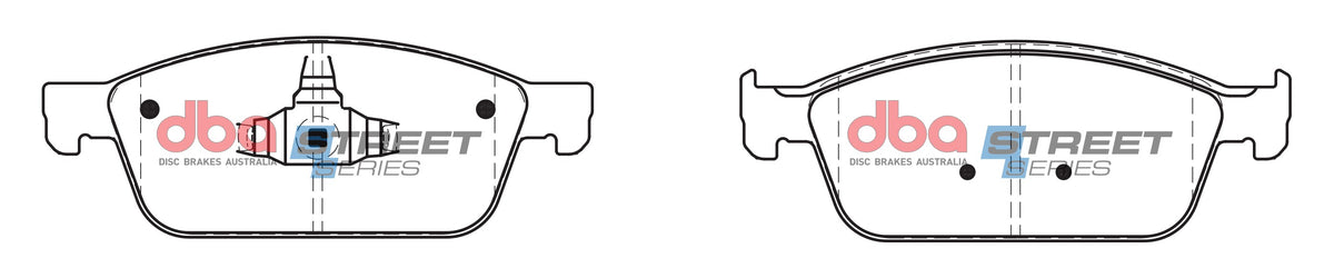 DBA DB2353SS - Brake Pads Street Series Ceramic | Front Axle