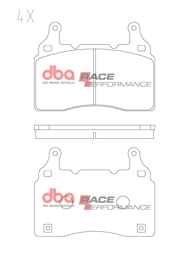 DBA DB2358ARP - Brake Pads Race Performance